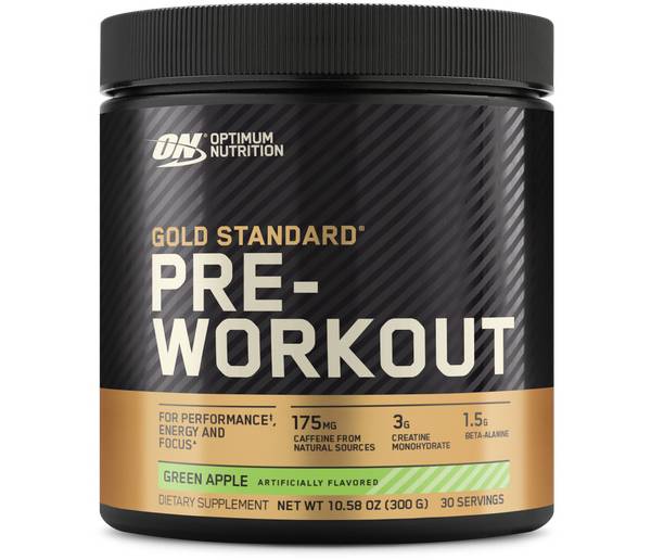 Optimum Nutrition Gold Standard Pre-Workout Green Apple 30 Servings product image