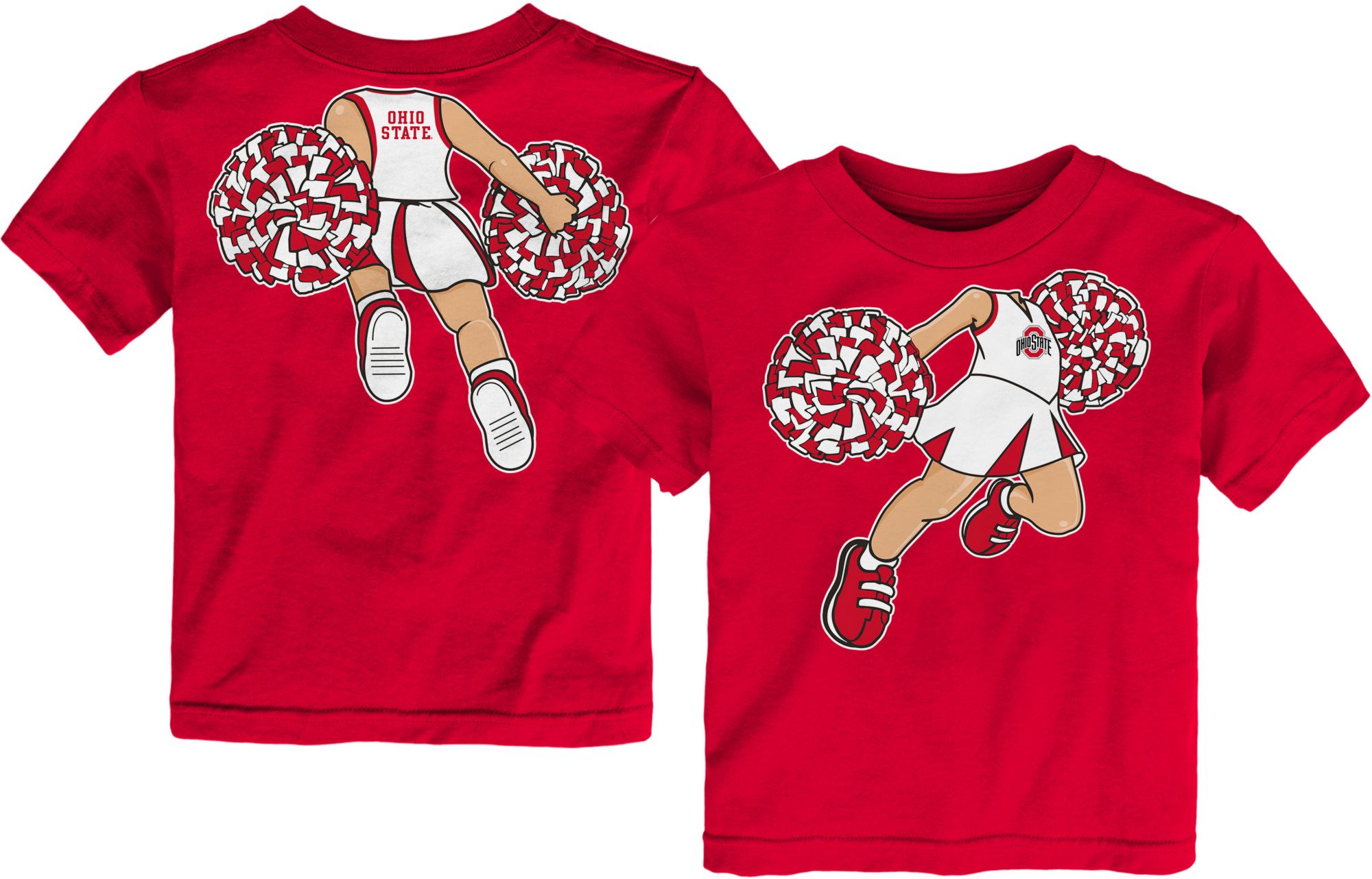 ohio state baby cheerleader outfit