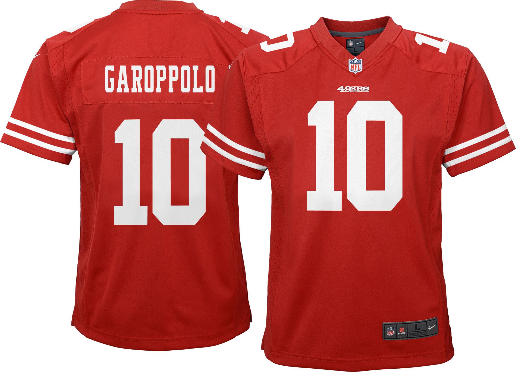 jimmy garoppolo jersey black