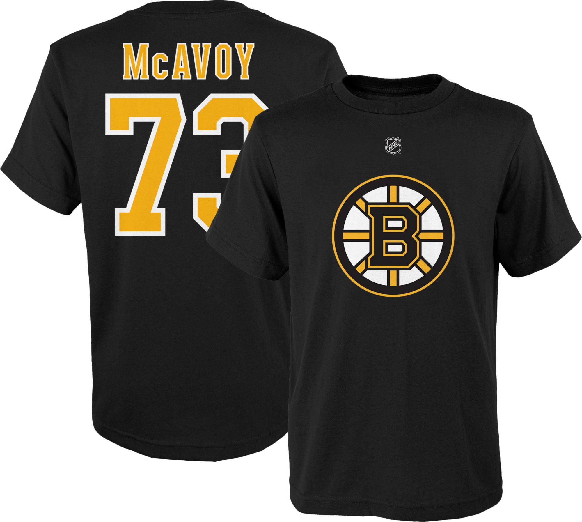 yellow bruins shirt