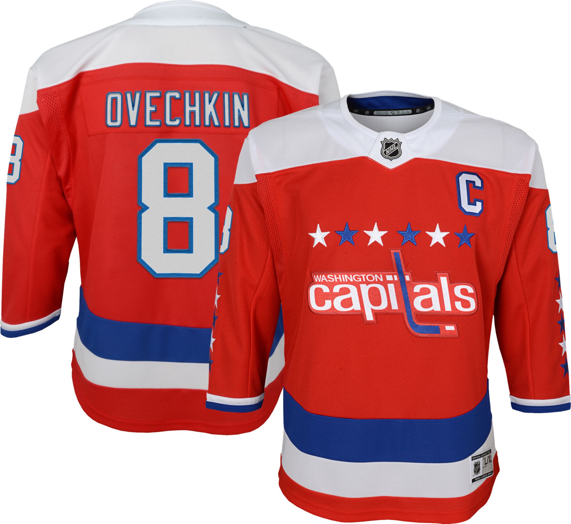 alex ovechkin jersey youth