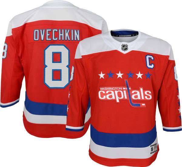 NHL Youth Washington Capitals Alex Ovechkin #8 Premier Home Jersey product image
