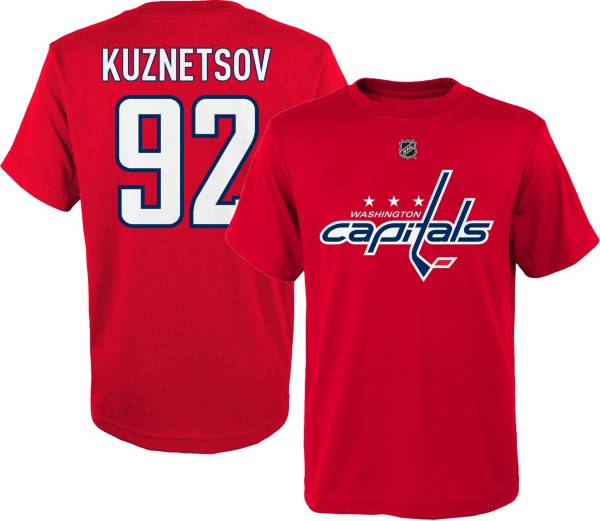 Official NHL Licensed Washington Capitals Red Long Sleeve T-Shirt