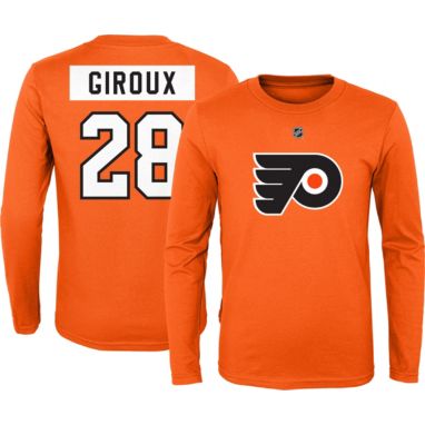 sorry, NHL Youth Philadelphia Flyers Claude Giroux #28 Orange Long Sleeve Player Shirt is currently out of stock