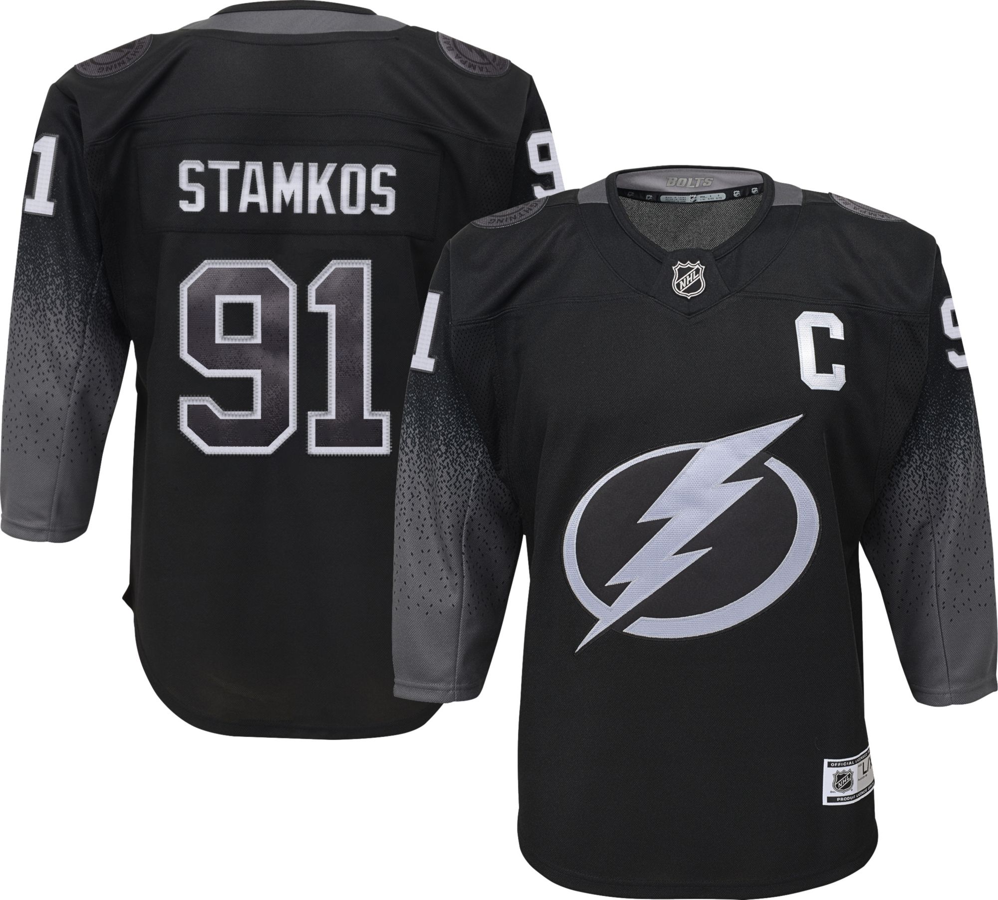 lightning black jersey