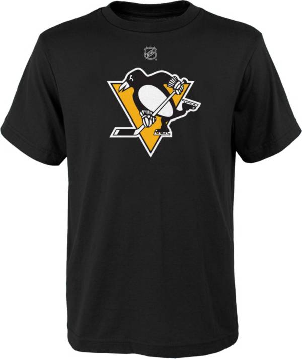 NHL Youth Pittsburgh Penguins Primary Logo Black T Shirt