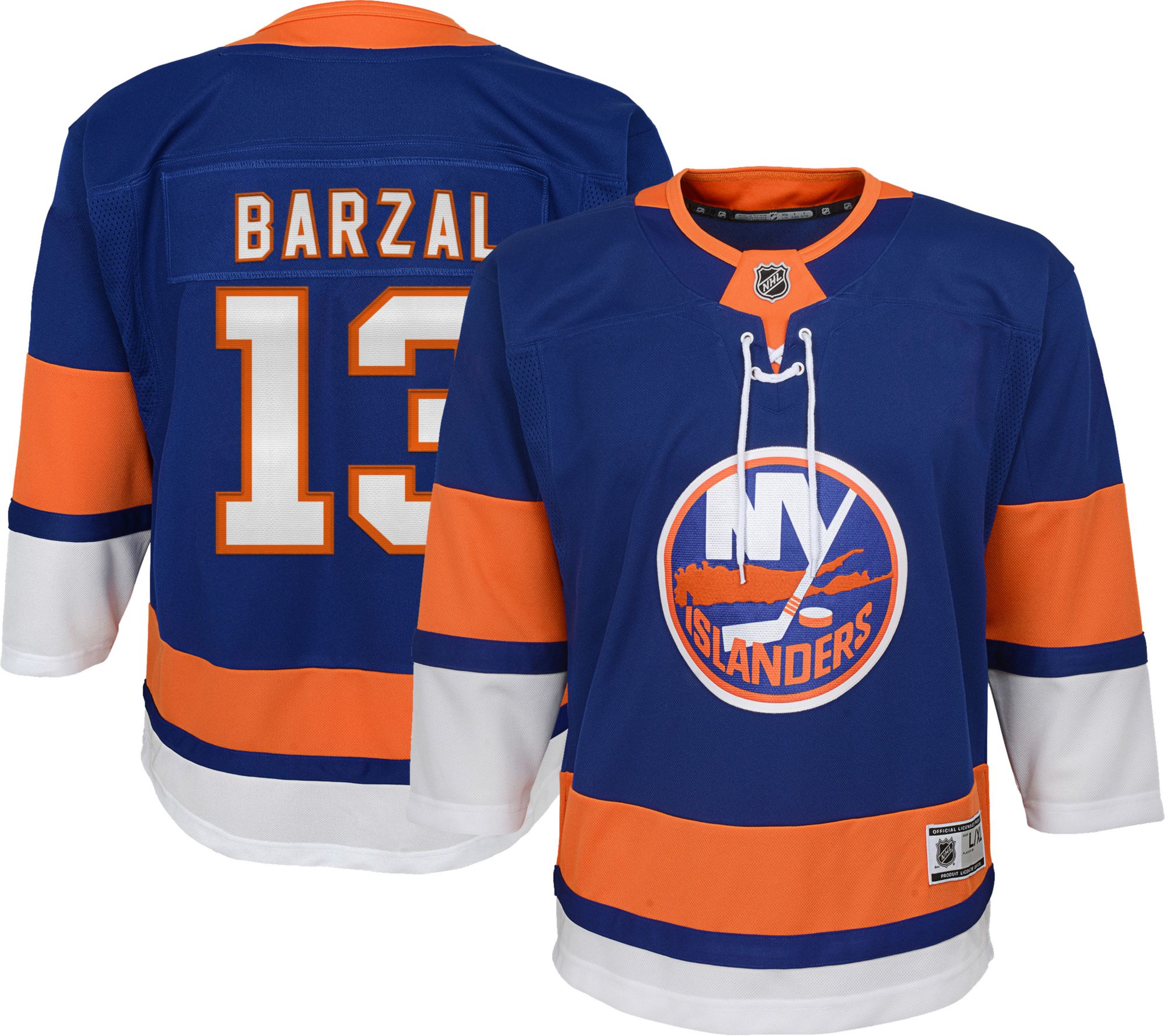 barzal jersey youth