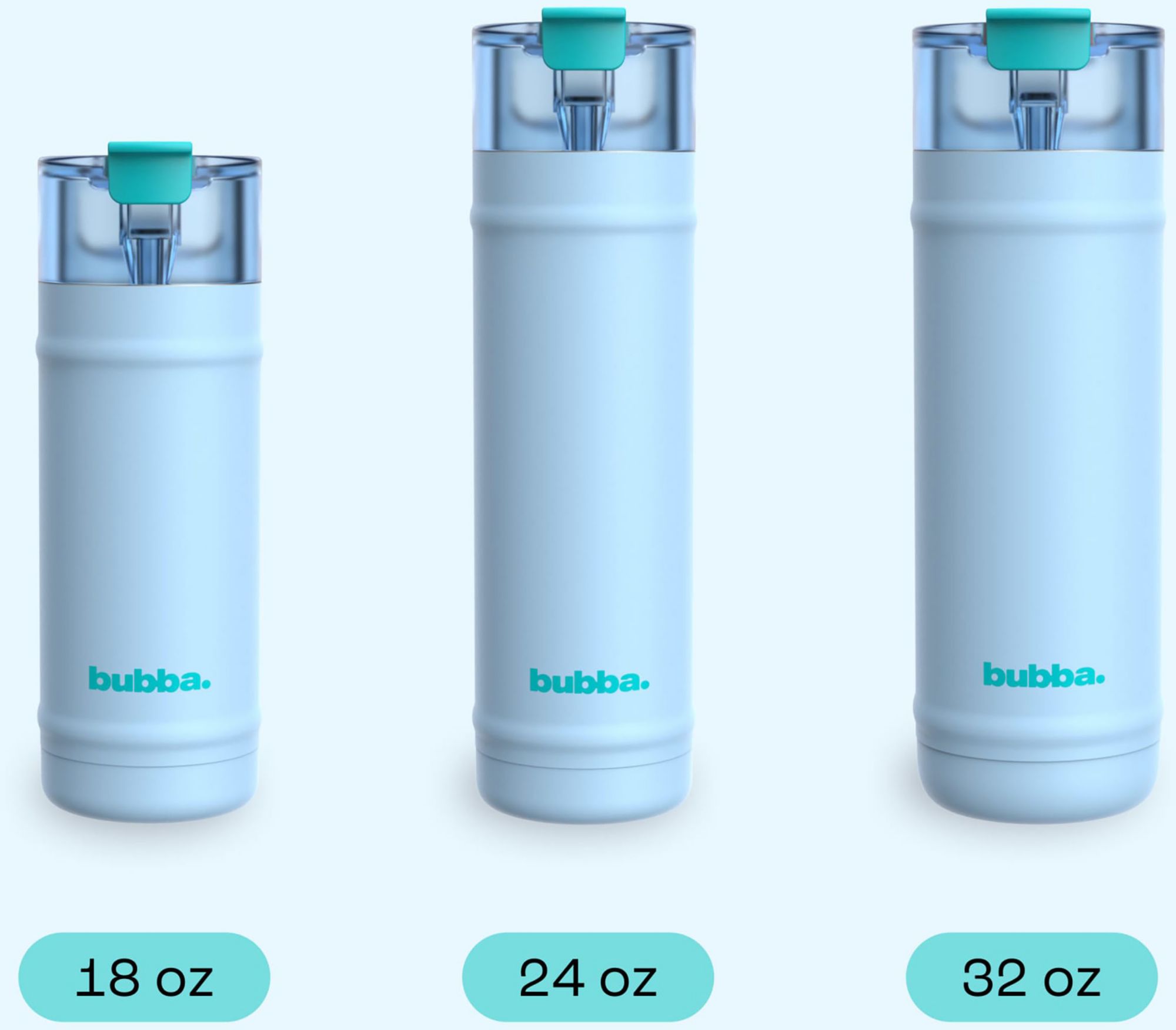 bubba 18 oz DualSip Insulated Stainless Steel Water Bottle product image