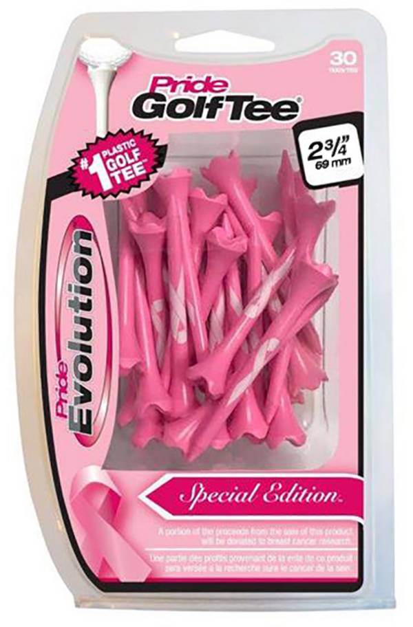 Pride Sports 2.75” Breast Cancer Awareness Evolution Golf Tees – 30 Pack product image