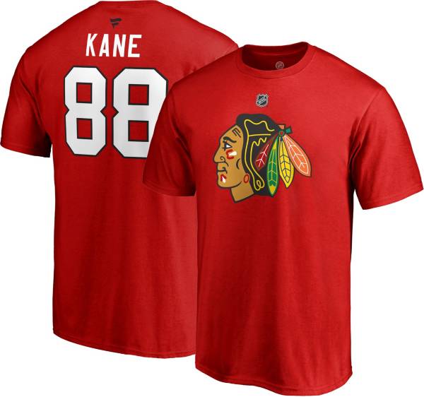 NHL Men's Chicago Blackhawks Patrick Kane #88 Red Player T-Shirt product image