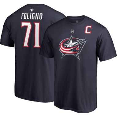 sorry, NHL Men's Columbus Blue Jackets Nick Foligno #71 Navy Player T-Shirt is currently out of stock