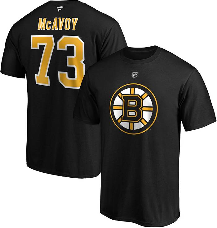 Adidas Boston Bruins 73 Charlie Mcavoy Name And Number Black