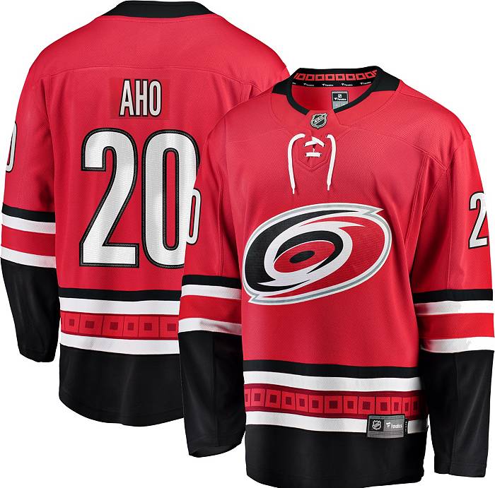 Sebastian Aho # 20 Carolina Hurricanes NHL Hockey Jersey / Size