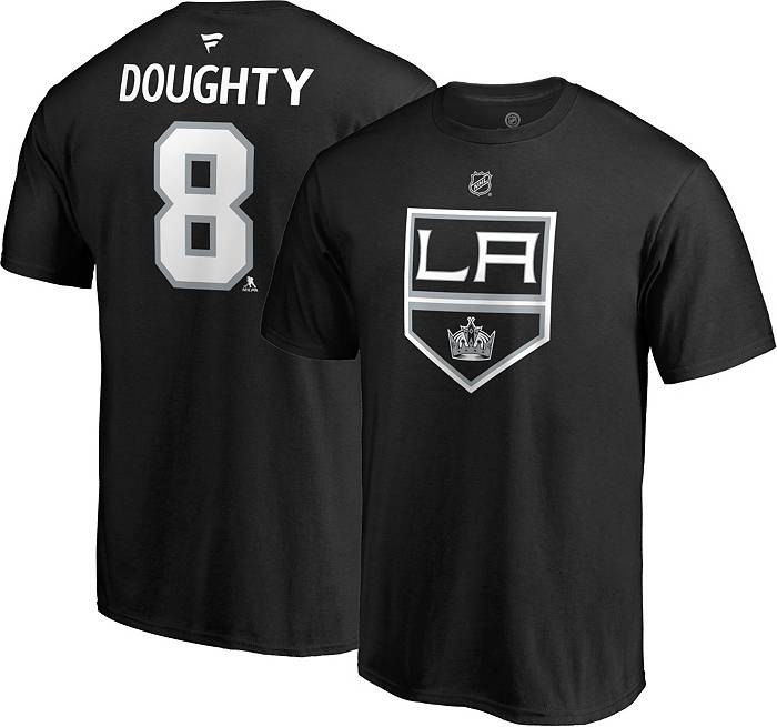 Los Angeles Kings Wayne Gretzky Men's Cotton T-Shirt - Heather Gray - Los Angeles | 500 Level