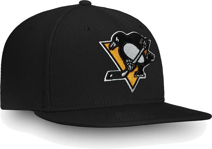 Lids Pittsburgh Penguins Mitchell & Ness Vintage Sharktooth Snapback Hat -  White/Black