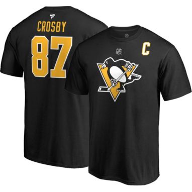 sorry, NHL Men's Pittsburgh Penguins Sidney Crosby #87 Black Player T-Shirt is currently out of stock