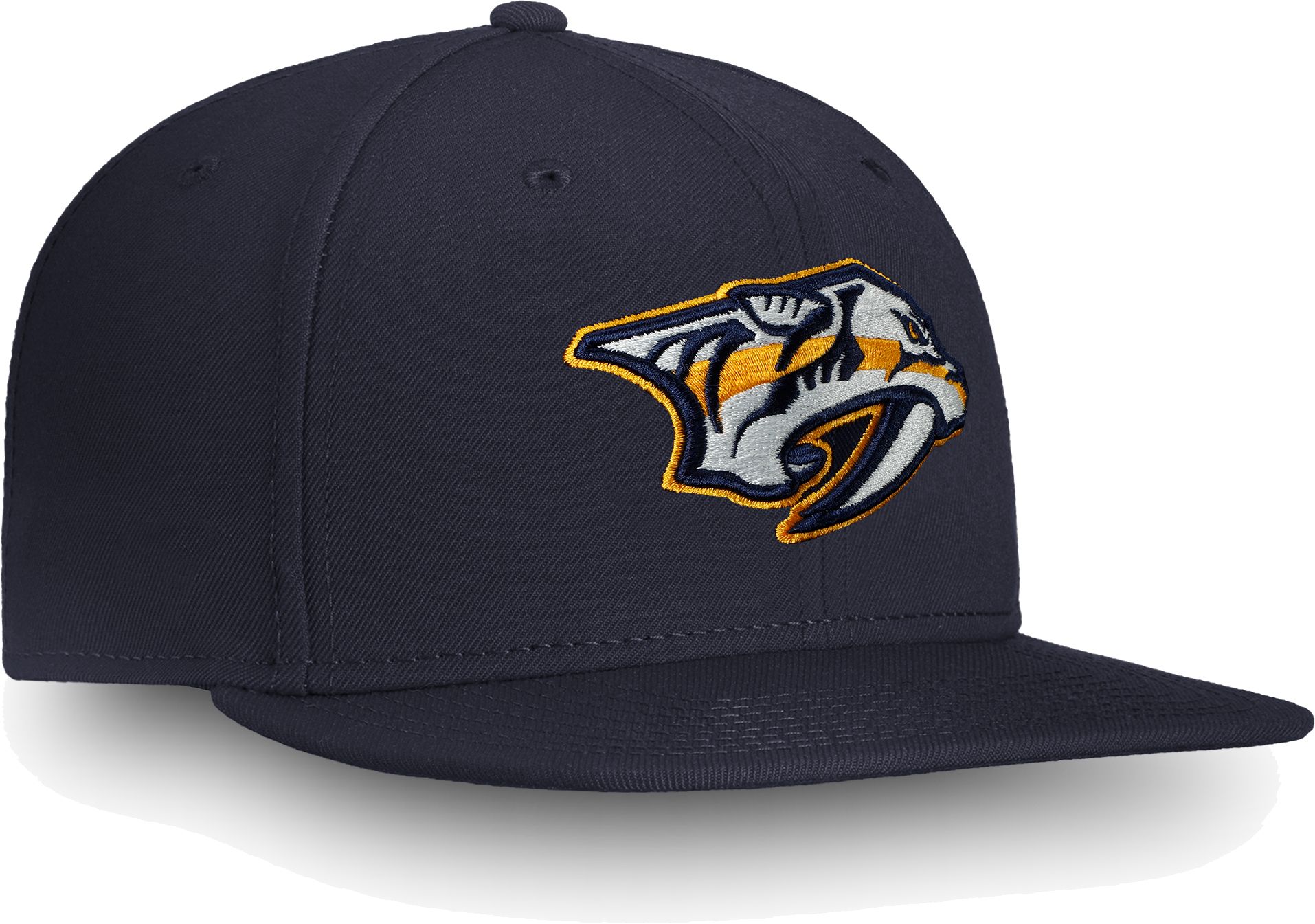NHL Adult Nashville Predators Core Logo Blue Snapback Adjustable Hat product image