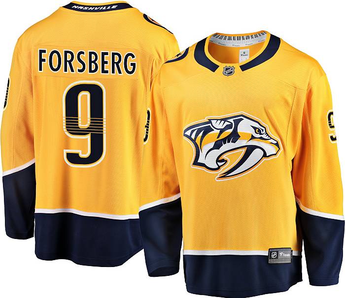 Lids Filip Forsberg Nashville Predators Youth Player Name & Number T-Shirt  - Gold