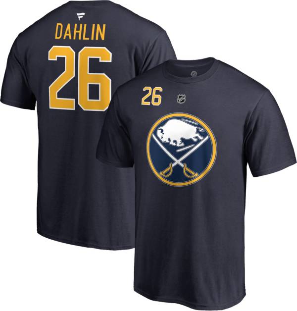 NHL Men's Buffalo Sabres Rasmus Dahlin #26 Navy Player T-Shirt product image