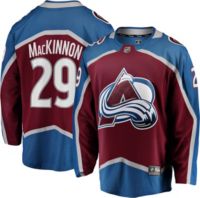 Vtg #20 NATHAN MAcKINNON Colorado Avalanche NHL Jersey YM/8-10