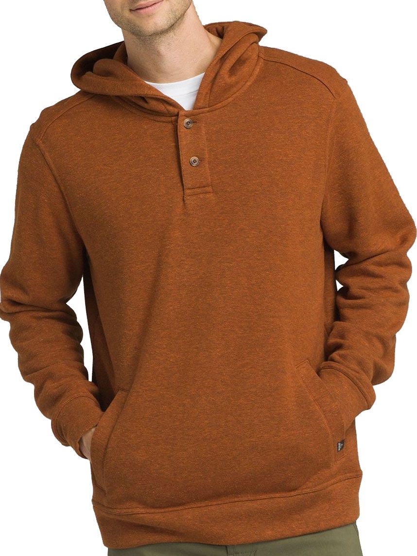 prana trawler hooded henley fleece