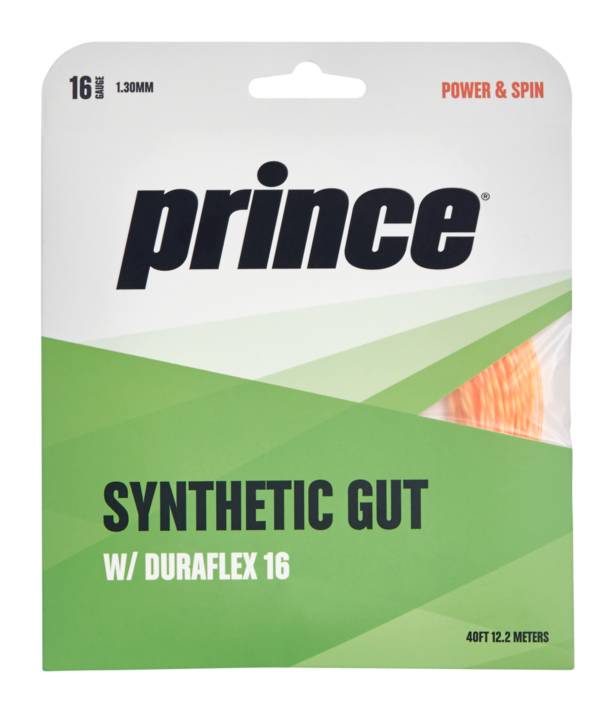 Prince Duraflex Synthetic Gut 16G Tennis Racquet String | Dick's