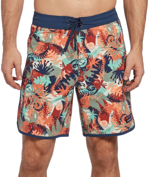 Patagonia Men's Scallop Hem Stretch Wavefarer 18” Board Shorts