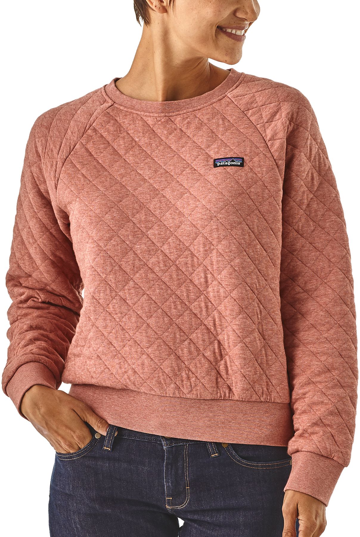 patagonia women's quilted sweatshirt