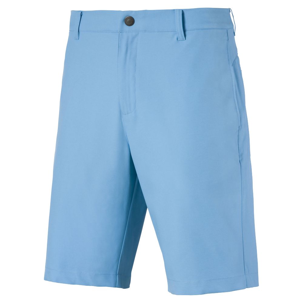 blue puma golf shorts