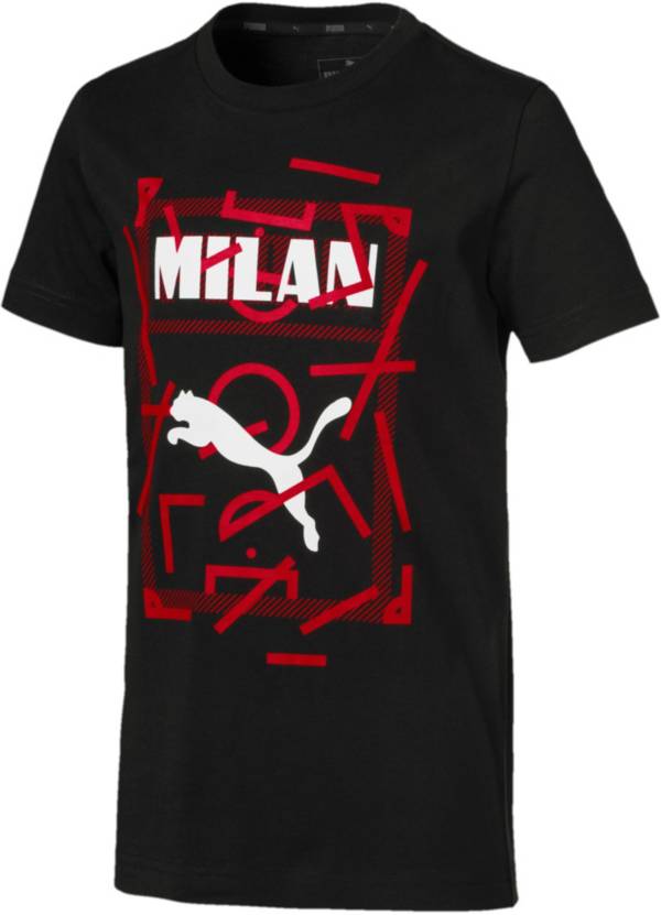 Puma Youth Ac Milan Dna Black T Shirt Dick S Sporting Goods