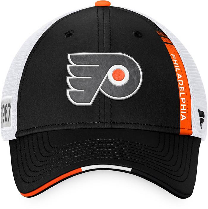 Adidas Men's White Philadelphia Flyers Locker Room Adjustable Hat