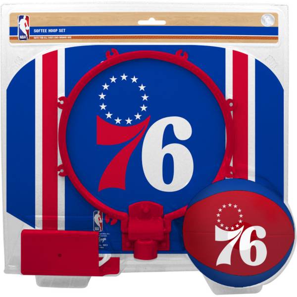 Rawlings Philadelphia 76ers Slam Dunk Softee Hoop Set