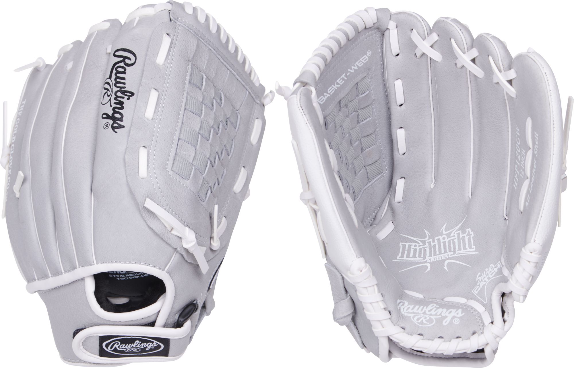 grey rawlings glove