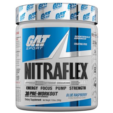 sorry, GAT Sport Nitraflex Pre-Workout 30 Servings is currently out of stock