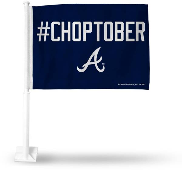 Rico Atlanta Braves "Choptober" Car Flag