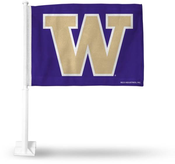 Rico Washington Huskies Car Flag product image