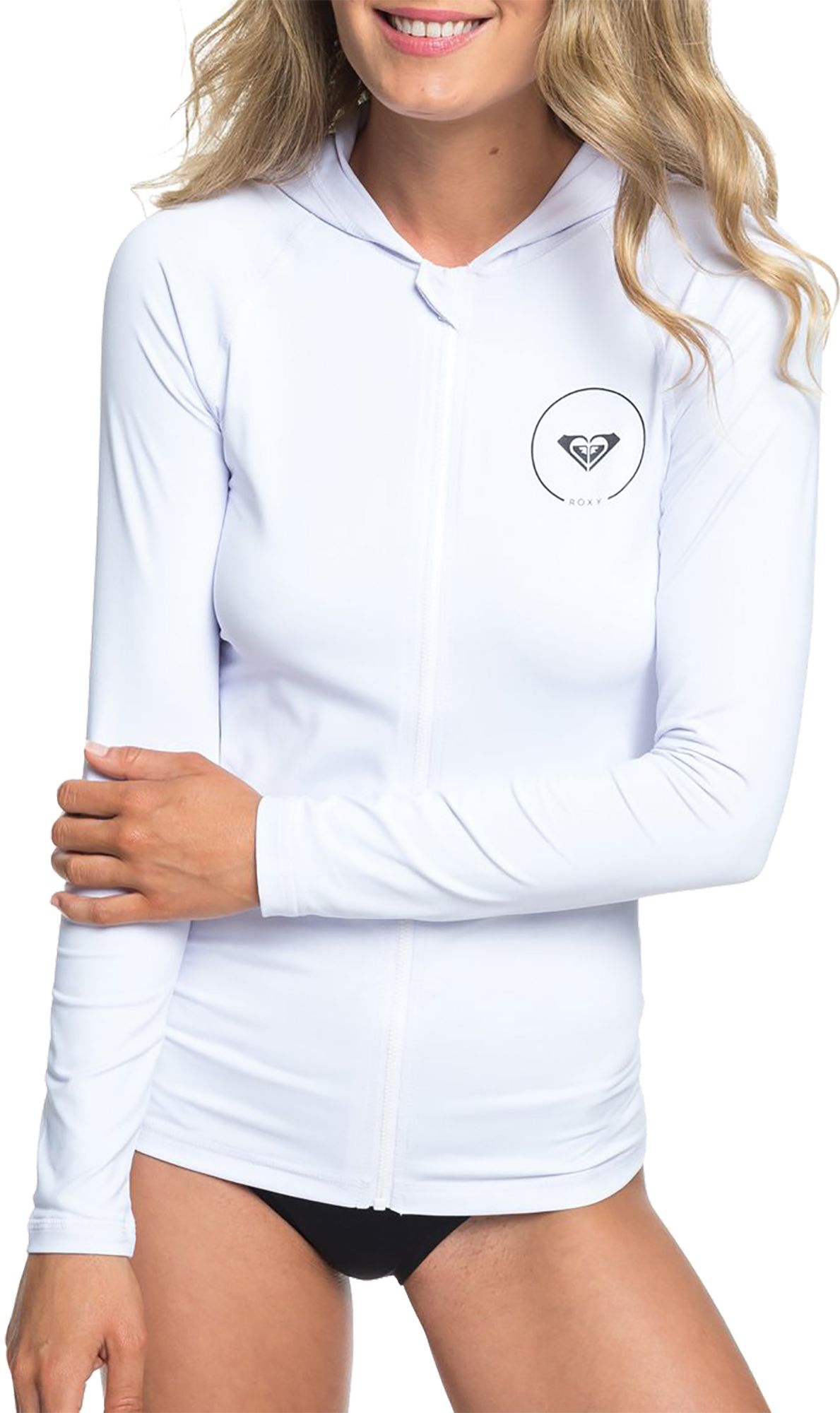 roxy hooded rash guard