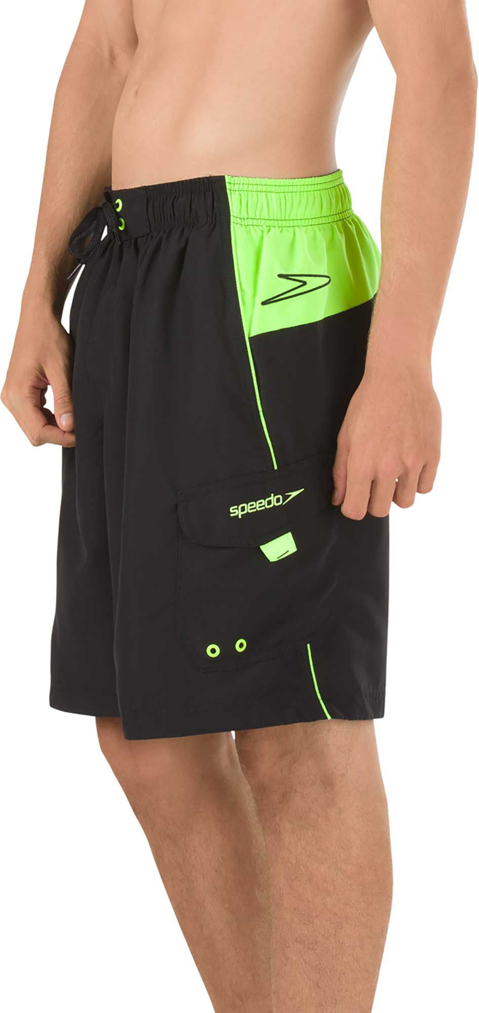 speedo men's marina swim trunk