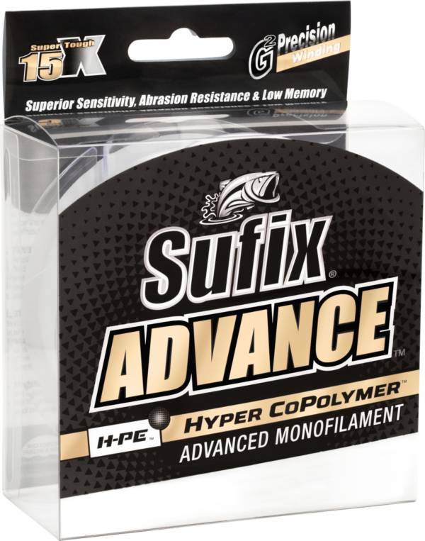 Sufix Advance Monofilament 17 lb Low-Vis Green