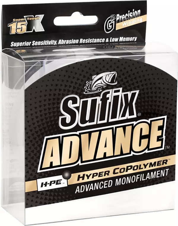 Sufix Advance Monofilament 17 lb Clear