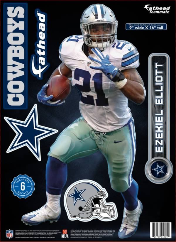 Fathead Dallas Cowboys Ezekiel Elliott Wall Decal Dick S Sporting Goods