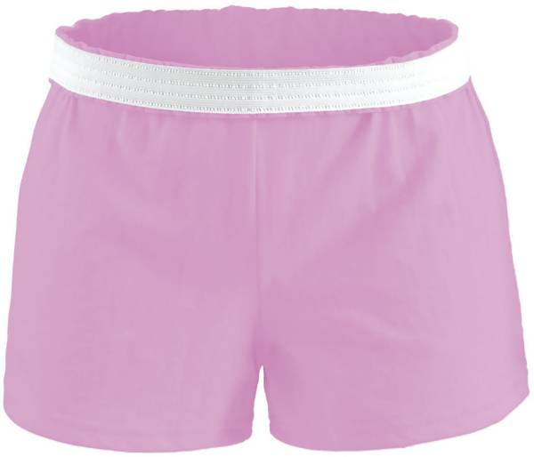 Soffe Girls' Authentic Cheer Short, Pink (3 Pack), X-Large