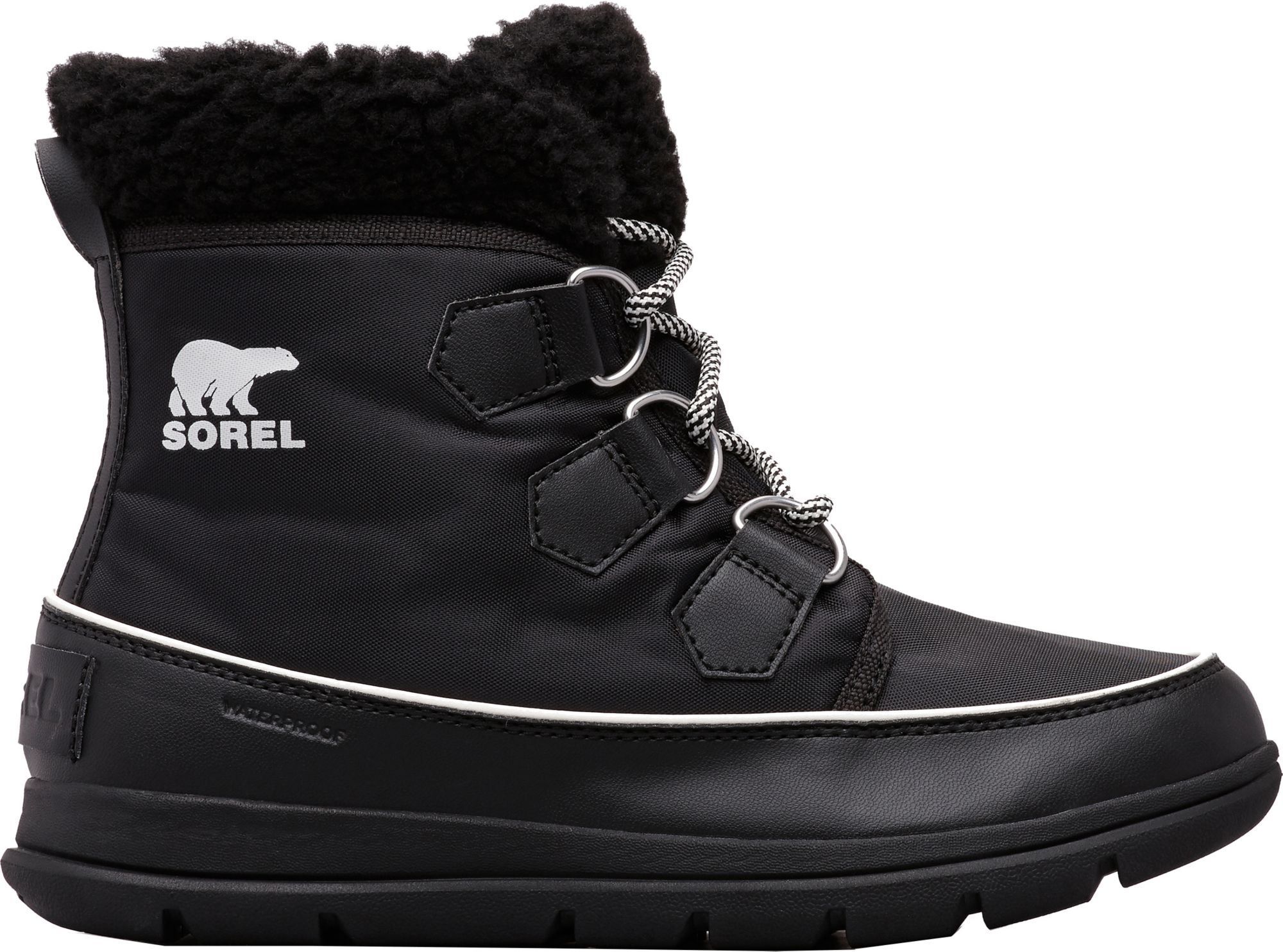 sorel explorer carnival waterproof boot