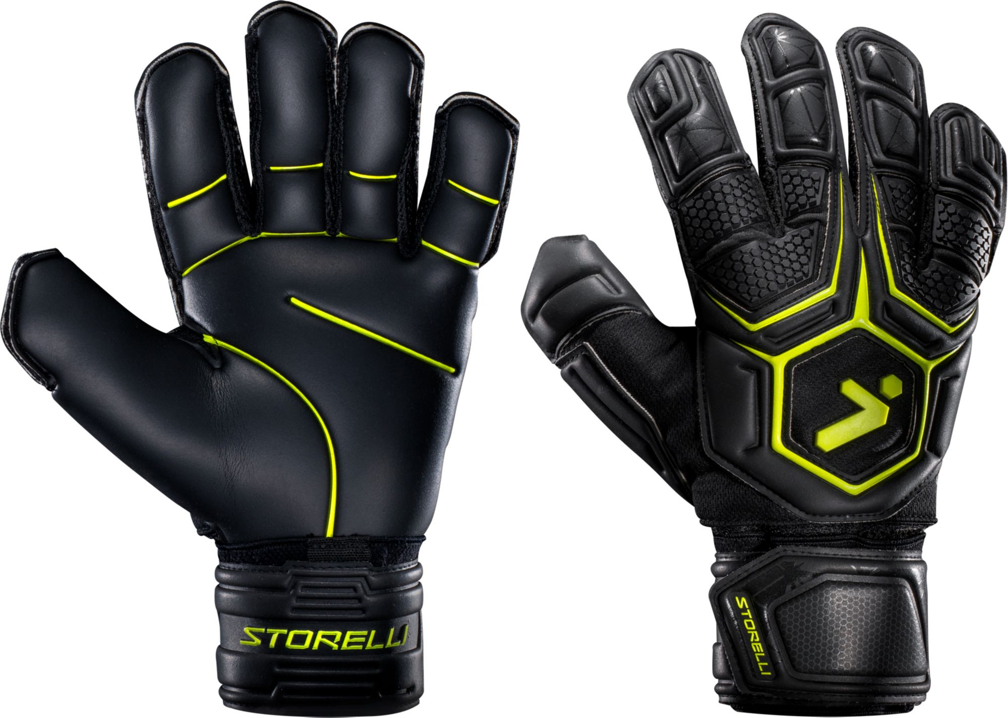 goalkeeper gloves finger spines