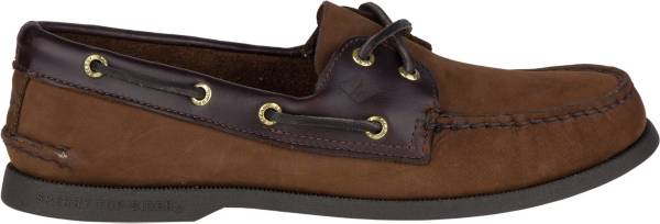 Men's authentic original on sale leather boat shoe