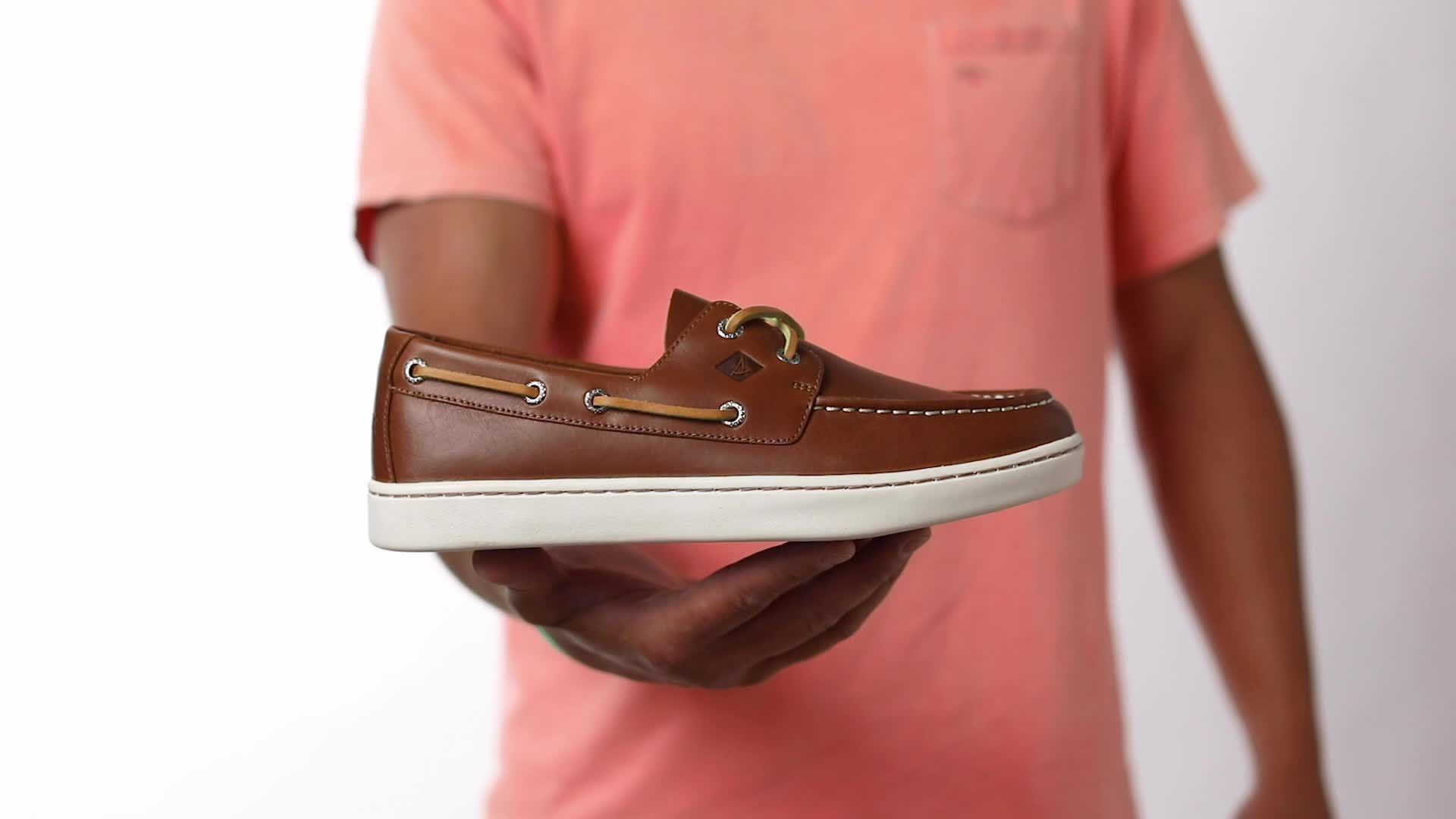 sperry leeward tan