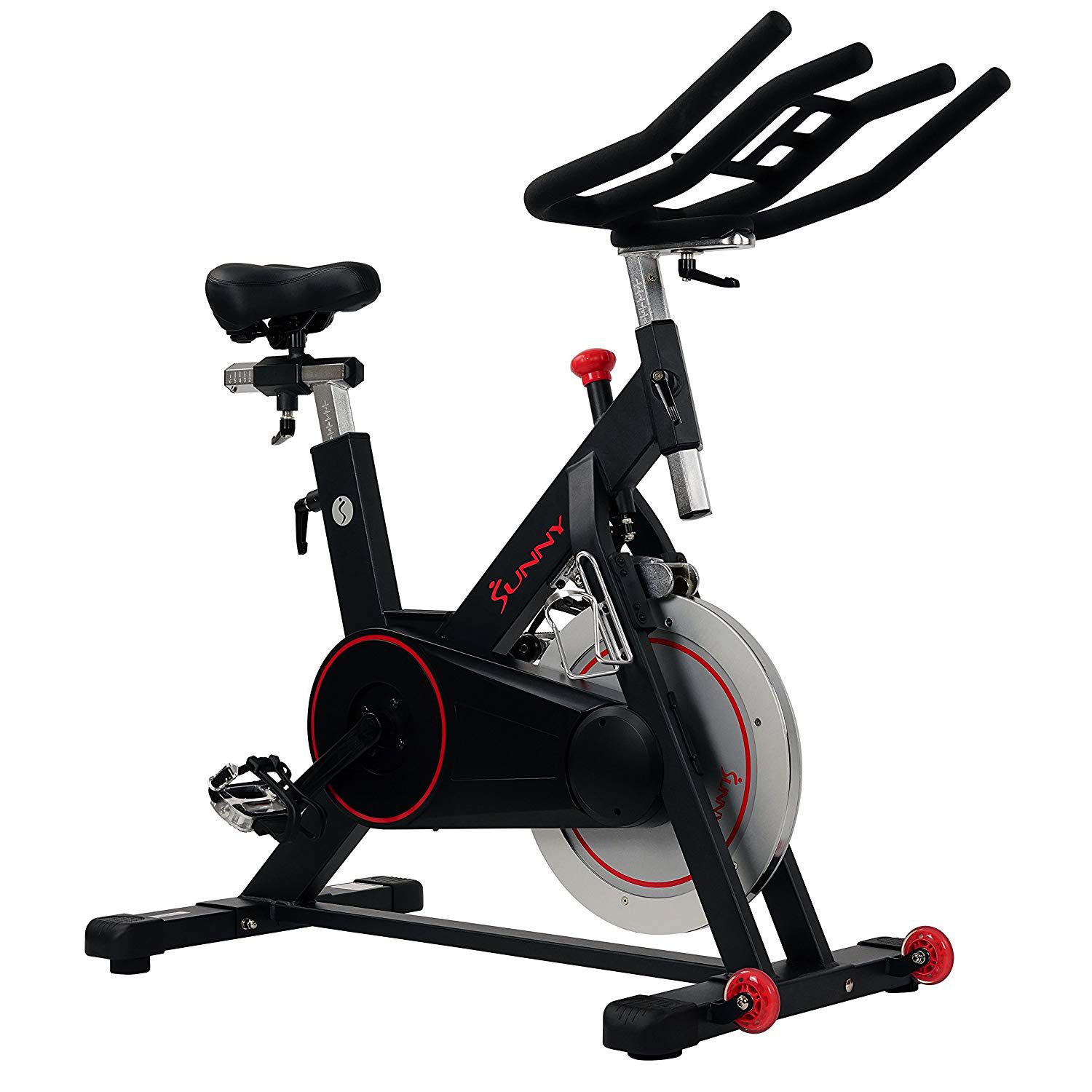indoor cycling bike with tablet holder