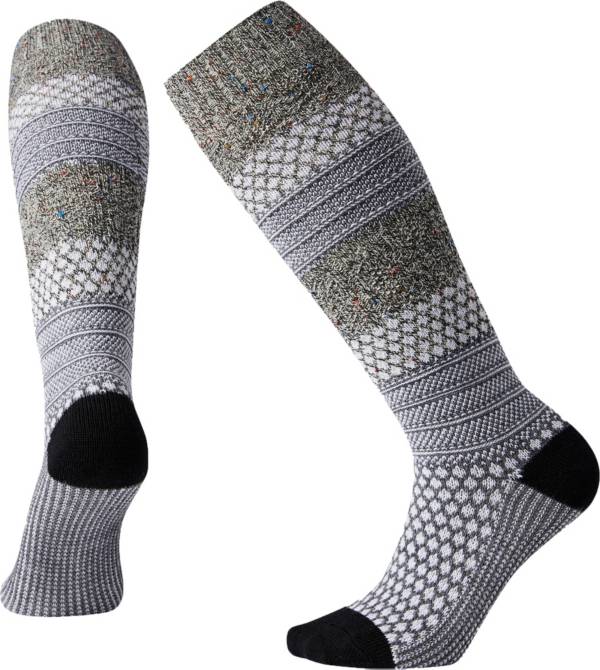 thick black pop socks