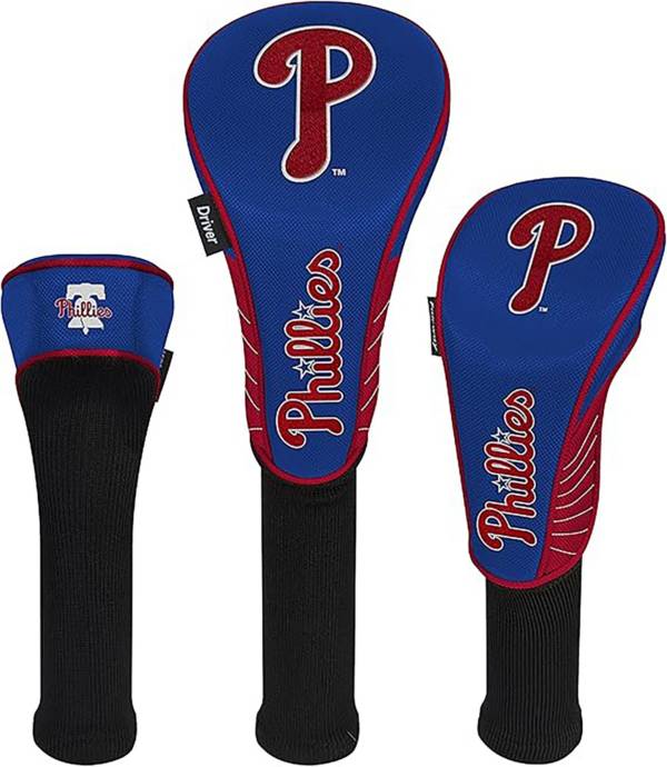 Team Effort Philadelphia Phillies Headcovers 3 Pack Golf Galaxy