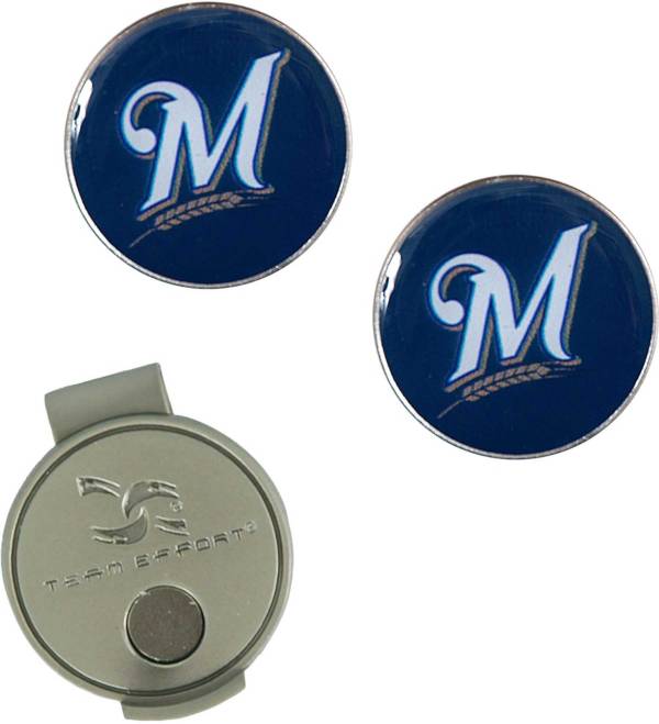 Team Effort Milwaukee Brewers Hat Clip and Ball Markers Set product image